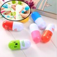 thumbnail image 3 of 6Pcs/set mini pill shaped smile face graffiti marker pens new and fashion, 3 of 6