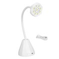 thumbnail image 2 of 27W Gooseneck Nail Lamp with 9pcs Lamp Chips Flexible Gooseneck Rechargeable UV Gel Nail Dryer Light, 2 of 5