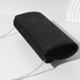thumbnail image 4 of Bolso Tipo Cartera Formal Mano Satén para Boda Fiesta Graduación, 4 of 9