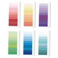 thumbnail image 4 of HEMOTON 6 Sets Gradient Notes Markers Tape Convenient Office, 4 of 8