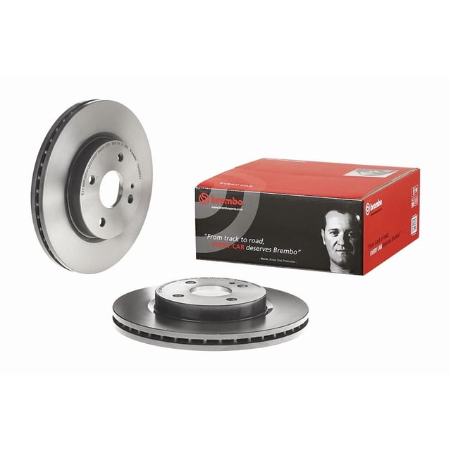 Convient aux 2011-2014 Mazda 2 Brembo Disque de Frein 09A96811C02 Ventilé; Conception Monobloc; Motif de Boulon de Roue 4 x 100 Millimètre; Diamètre Intérieur du Chapeau 136 Millimètre; Diamètre du Moyeu 55 Millimètre; Fonte Grise