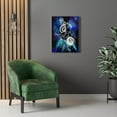 thumbnail image 6 of Cancer Zodiac Horoscope Sign Constellation Canvas Print Astrology Home Decor Ready to Hang Artwork Unframed, 6 of 9