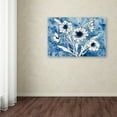 thumbnail image 3 of Trademark Fine Art "Batik Flowers Crop" Canvas Art by Shirley Novak, 3 of 3