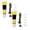 yellow A, variant on 125ml Multifunctional White Caulk With Scraper White Caulking Silicone Silicone Caulk Strong Coverage Fast Curing Easy To Apply For Bathroom Kitchen Floor,Yellow