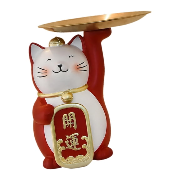 Statue Storage Tray, Collectable Ornament Multifunctional Craft Animal Sculpture