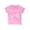 Pink Heather, variant on Happy Birthday Girls T-Shirt, Short Sleeve Shirt for Kids and Toddlers, Pink Heather