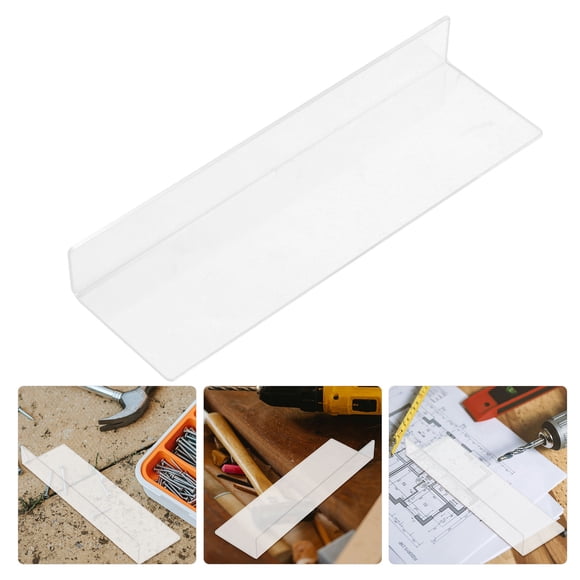 EXHUMKY Divisores Acrílicos Para Estantes De Clóset Con Transparente Y Resistente