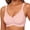 04-Jacquard Pink, variant on MINTREUS Women's Seamless Bras No Underwire Scalloped Push Up Bras Soft Wireless Comfort Bralettes Full Coverage