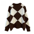 thumbnail image 1 of Pulls à Col Rond à Manches Longues pour Femmes Tops Pulls Décontractés d'Automne, 1 of 4