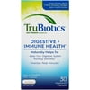 TruBiotics Digestive + Immune Health Support Supplement Daily Probiotic, Gluten Free, Soy Free, 30 Capsules *EN