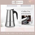 thumbnail image 4 of 2026 New Coffee Maker Italian Moka Stove Percolator Stainless Pot Latte Top Espresso, 4 of 4