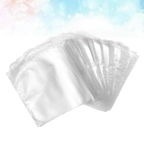 SEWACC 100Pcs Shrink Wrap Bags for Soaps and Bath 30.00X20.00X0.10CM