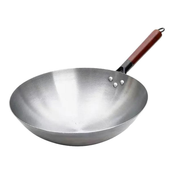 Sartén para cocinar, restaurante, portátil, para el hogar, para puestos de comida, multifuncional 32cm