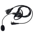 thumbnail image 1 of Auriculares PTT en forma de D con micrófono boom para radio bidireccional Kenwood para radios BAOFENG UV-5R 777 888s Eigraketly TX0758-00, 1 of 2
