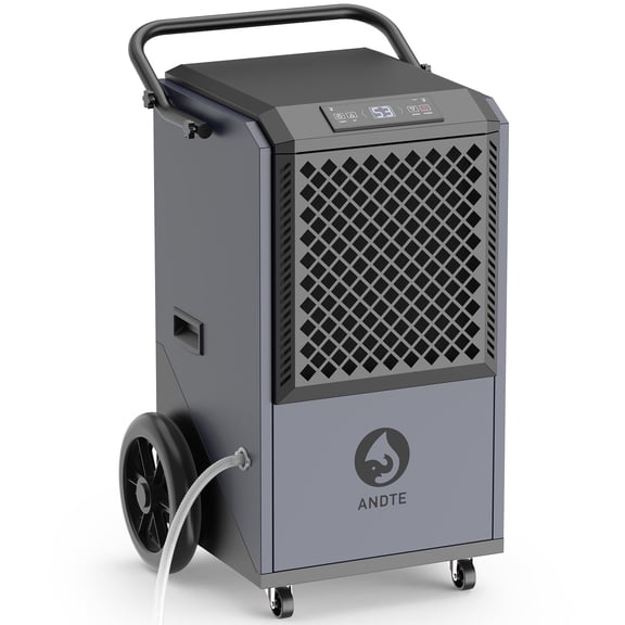 ANDTE 305 Pints Commercial Dehumidifier, Covers up to 5,200 sq. ft, Large Industrial Dehumidifier for Warehouses and Factories
