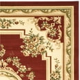 thumbnail image 3 of SAFAVIEH Lyndhurst Katherine Traditional Bordered Area Rug, Sage/Ivory, 5'3" x 7'6", 3 of 3