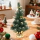 thumbnail image 4 of mfyjkho Mini Árbol De Navidad En Maceta - 20/30/40 Cm De Pvc, Decoración Navideña Para Escritorio, Repisa O Estantería. Incluye Adornos (1 Unidad)., 4 of 6