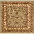 thumbnail image 2 of Rugs.com Aditi Collection Rug – 4' Square Green Low Rug Perfect For Living Rooms, Kitchens, Entryways, 2 of 9