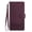 Violet, variant on Case for BLU Bold K10 Durable Wallet Case with RFID Blocking Card Cash Holder Kickstand Magnetic Closure Wrist Strap High-quality Leather Flip Protective Cover
