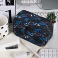 thumbnail image 7 of Sikiie Blue Sports Car Print Flip Double-layer Pencil Case, All-purpose Stationery Bag for Study and Office, Zipper Design, Unisex, 7 of 7