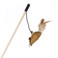 thumbnail image 1 of Cat Teaser Kitten Stick Playing Rod Compact Size Long-lasting Entertainment Funny Interactive Interaction Wand Toy, 1 of 8