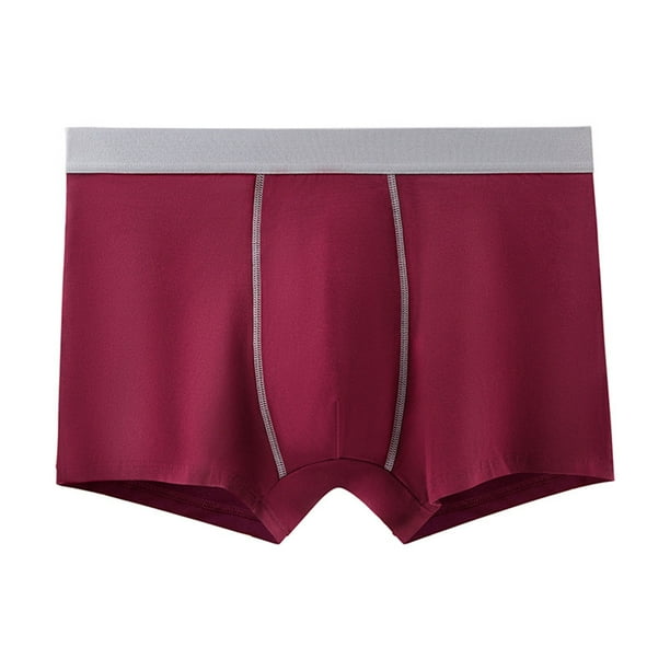 Calzones Para Hombre, Ropa Interior Para Hombre, Pantalones Cortos De Talla Grande, Transpirables, De Algodón 3D Sin Costuras, Para Jóvenes, Con Cuatro Esquinas