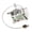 Green, variant on Outdoor Camping Folding Stove Small Oven Pocket Picnics Cooking Burners Cooker Portable Furnaces Stove Easy to Carry