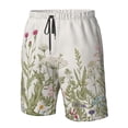 thumbnail image 4 of Fotbe Herbs and Wildflowers Trajes de Baño Estampados para Hombre, Shorts de Verano de Secado Rápido, Ropa de Playa, Bañadores-Small, 4 of 6