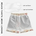 thumbnail image 3 of FORMRS Boys Swim Trunks Quick Dry Mesh Liner Boardshorts Sizes XS-XL, Retro Starfish, 3 of 7