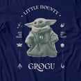 thumbnail image 3 of Star Wars The Mandalorian And Grogu Little Bounty Might Grogu Men's T Shirt (Navy, S-XXXL), 3 of 4