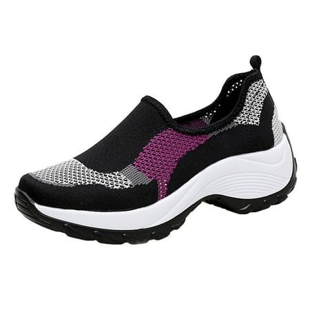 

Youmylove Women Shoes Breathable Stylish Mesh Shoes Fashion Outdoor Hiking Shoes Women Single Mesh Casual Sports Shoes Woman Comfort Footwear
