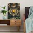 thumbnail image 5 of Ancient Temple Canvas Art Print, Wall Decor for Living Room Bedroom Office Hallway Study Home Hotel Lobby Entryway Gaming, 5 of 8