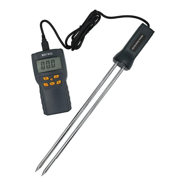 Grain Moisture Tester Long Probe Digital Moisture Meter Md7822