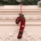thumbnail image 4 of Observaciones para realizar pedidos: 6 piezas en un paquete Suministros de decoración navideña colgantes para árboles de Navidad calcetines navideños creativos muletas ANGGREK  Otros, 4 of 8