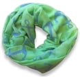 thumbnail image 2 of All season Infinity Loop Scarves Bold Anchor Print Scarf, 2 of 3