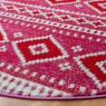 thumbnail image 3 of SAFAVIEH Adirondack Jayme Southwest Area Rug, Fuchsia/Ivory, 6' x 6' Round, 3 of 10