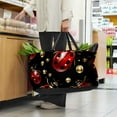 thumbnail image 6 of Seven Starred Ladybird Large Capacity Oxford Cloth Picnic Basket Reusable Laundry Bag Easter Basket Foldable Box, 6 of 7