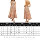 thumbnail image 2 of Vestido Dress Up Traje de vacaciones de encaje halter sin espalda ajustado para mujer Ygjytge Oro T S para Mujer, 2 of 7