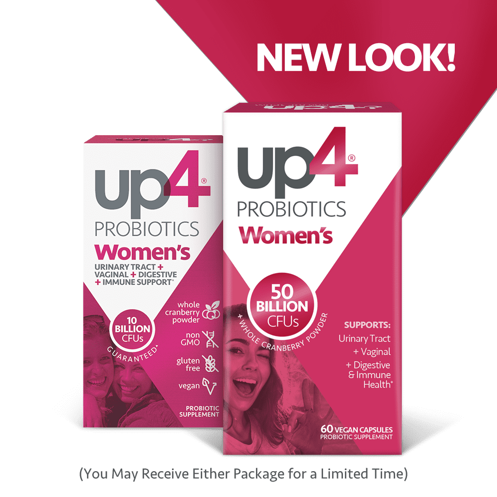up4 Probiotic Supplement for Women, Gluten Free, 60 Count