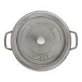 thumbnail image 3 of STAUB La Cocotte 8.4 L Cast Iron Round Cocotte, Graphite-Grey, 3 of 7