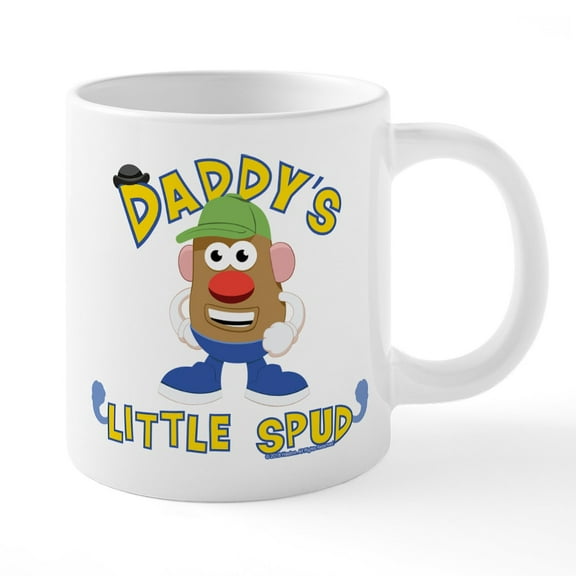 CafePress - Mr. Potato Head Daddy's Lit - 20 Oz White Ceramic Mega Mug