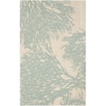 thumbnail image 1 of Safavieh Bella Collection BEL115C Handmade Beige and Blue Premium Wool Area Rug (9' x 12'), 1 of 1