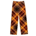 thumbnail image 3 of OJinShaWanO Pyjamas en Soie Véritable pour Femmes Ensemble Imprimé pour Femmes Pyjamas Confortables pour Festif, 3 of 4