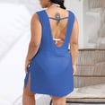 thumbnail image 4 of Mujeres Más Tamaño Humo, Nuevo Bordado Lentejuelas Encaje Casual Top para Uso Diario Y de Fiesta, Elástico Cuello Redondo Blusa de Túnica, 4 of 8