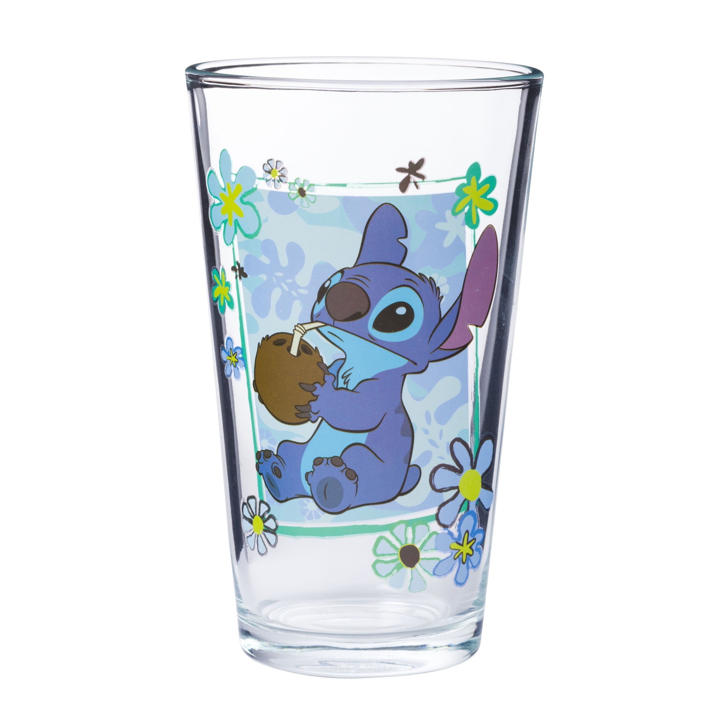 Cute Magic Stitch 16 Oz Frosted Beer Can Glass Cup Stitch -  in 2023