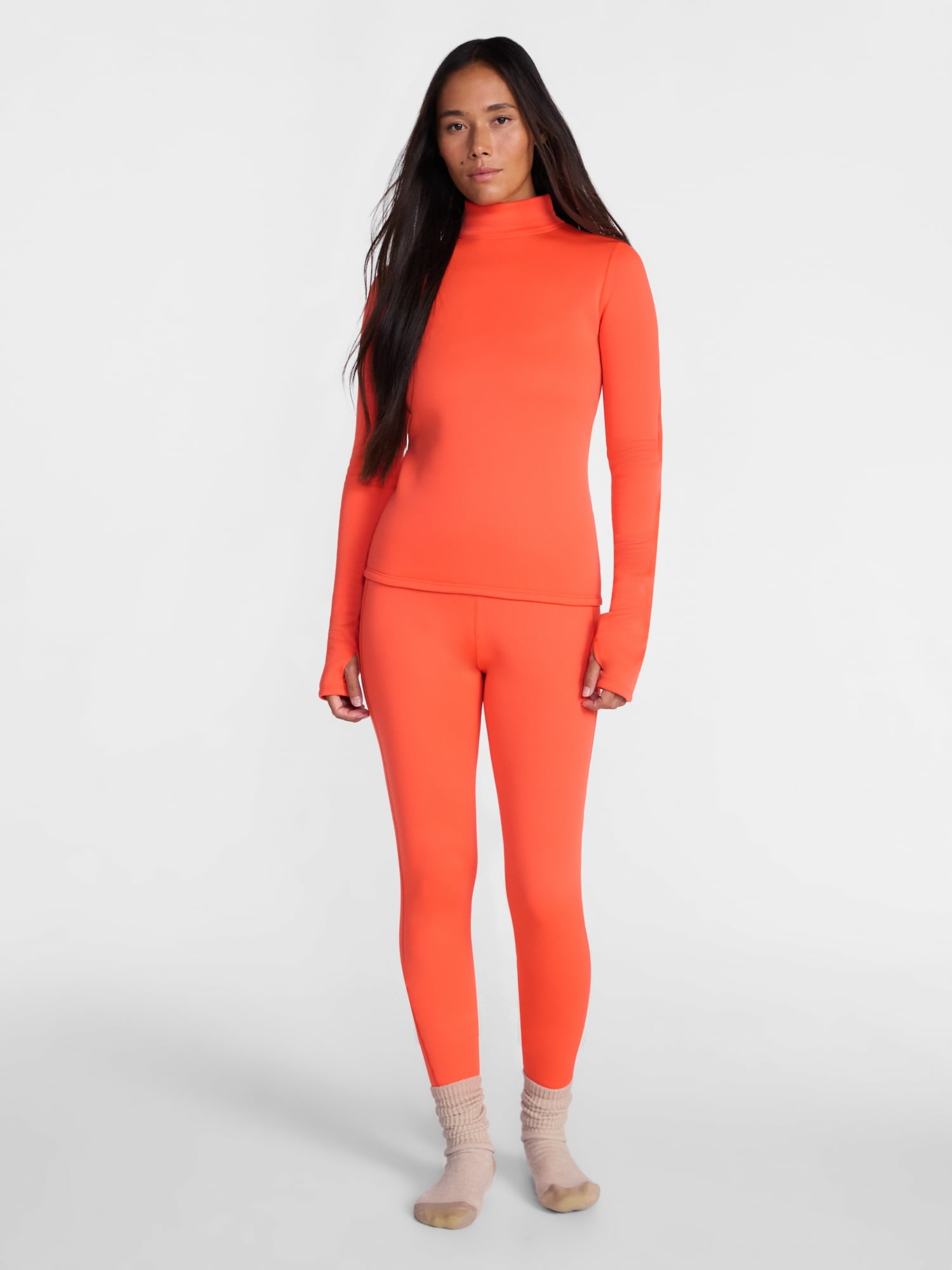 Ozark Trail Women's Warmest Thermal Fleece Bottoms, Sizes XS-XXL