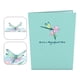 thumbnail image 5 of Tarjeta de felicitación 3D Dragonfly Up Día de Día de San Valentín Cumpleaños Gracias Get Regalos, 5 of 9