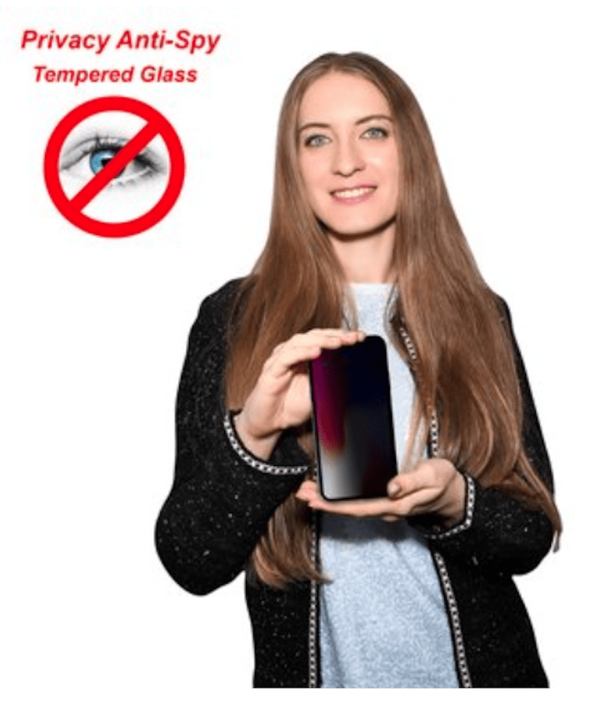 Privacy screen protector Iphone 11 XR 6.1 Inch, Tempered Glass Black