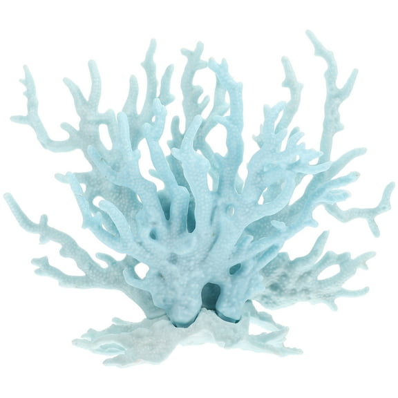 Aquarium Coral Figurine Vivid Coral Decor Simulated Coral Ornament 1 Set Aquarium Supply