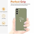 thumbnail image 5 of Light Green Mushroom Case for Samsung Galaxy S21 Plus,Aesthetic Art Design Pattern Soft TPU Bumper Case Cover, 5 of 5